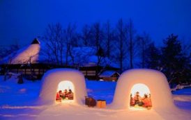 В Японии пройдёт фестиваль снежных домиков «Камакура»